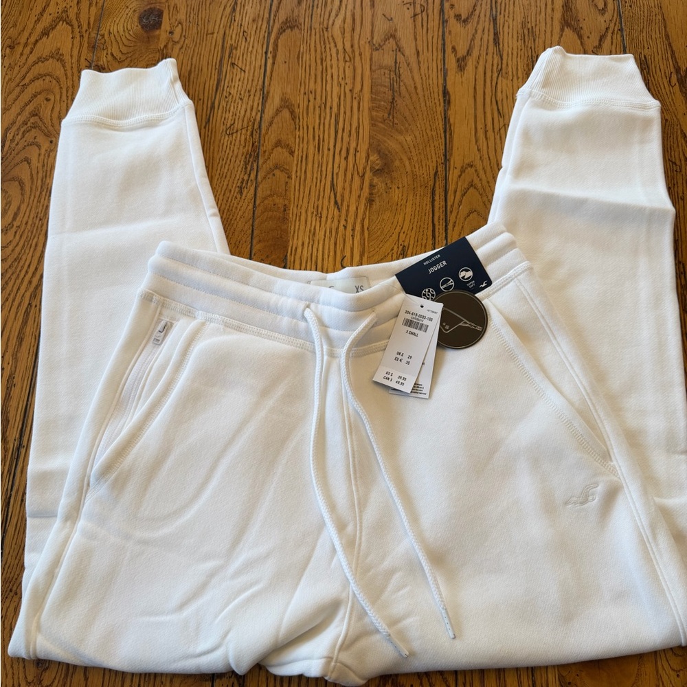 Hollister white Joggers sz XS
